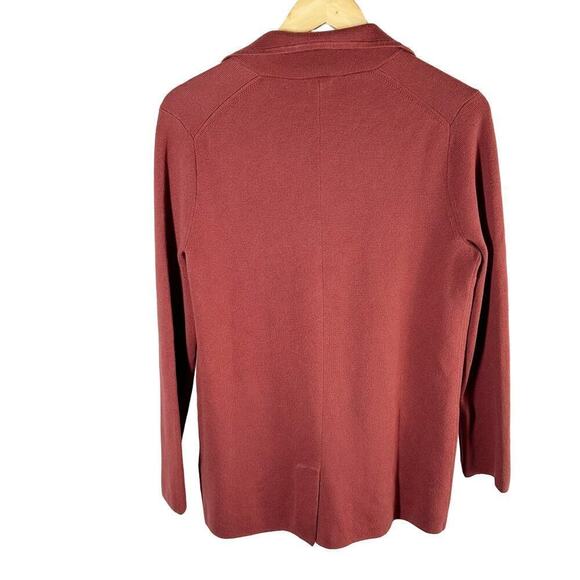 J. Crew Factory Sweater Blazer Pockets 2 Button
Wine Size XS - Picture 2 of 13